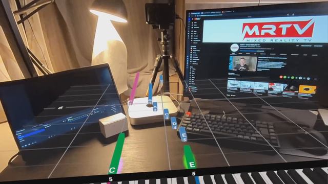 WHAT? The Quest 3 Now Teaches Me Playing PIANO?! MRTV Plays: PianoVision смотреть онлайн