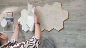 Как закрепить ковровую вышивку?