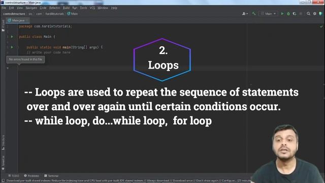 Control Structure and Block in Java | Java For Beginners смотреть онлайн