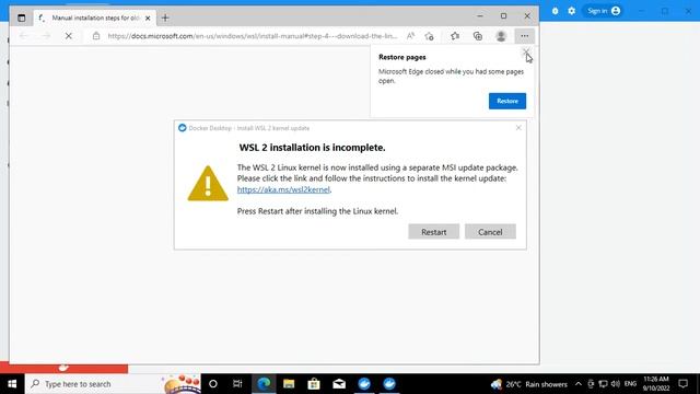 Install Docker ON Windows 10/11 [From Scratch] смотреть онлайн