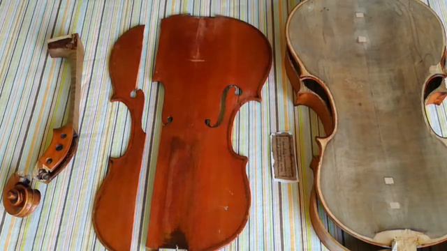 Обзор старинной скрипки Martin Harnstainer Laut- undGeigenmacher in Mittenwald.1765 смотреть онлайн