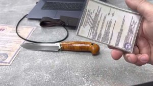 Обзор Ножа «Арсенал» тигельный булат