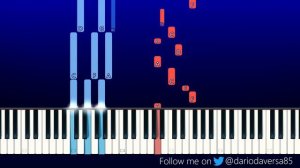 The Living Tombstone - Alastors Game (Piano Tutorial)