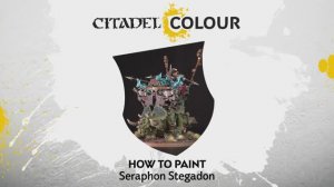 Warhammer 40000 How to Paint - Seraphon Stegadon