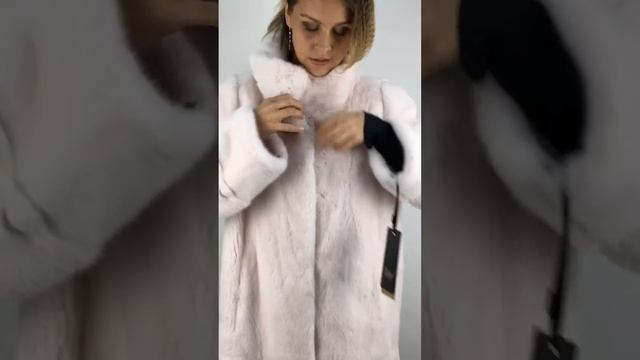 Шуба норковая Москвичка! Импортная норка. 110 см длина. цвет Розовый жемчуг. Рассрочка. Б/Пдоставка смотреть онлайн
