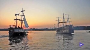 Пиратский бой (http://www.parusflot.ru/razdel/piratskiy-boy-2-korablya)