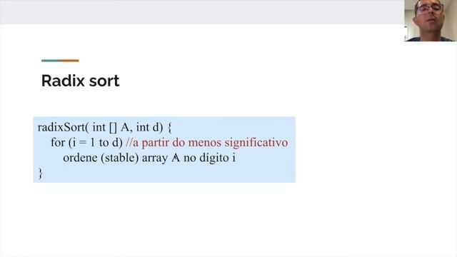 Radix sort e Bucket sort