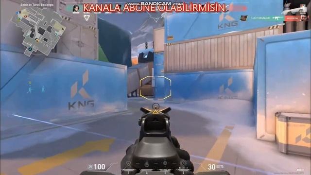 VALORANT KİLL GAMEPLAY #1 смотреть онлайн