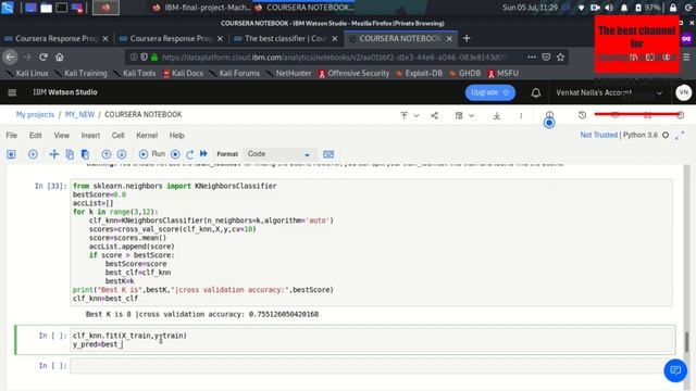 COURSERA : MACHINE LEARNING WITH PYTHON ALL WEEK ANSWERS. #Coursera смотреть онлайн