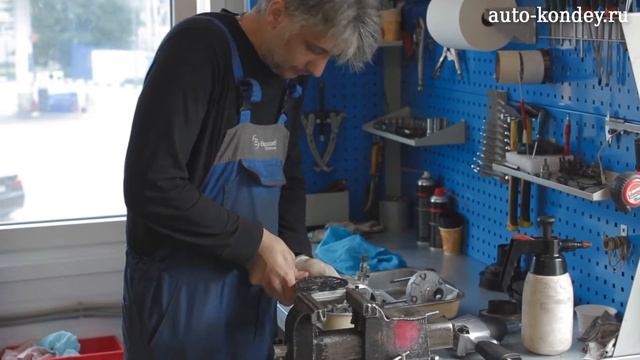 Ремонт компрессора автокондиционера Zexel.