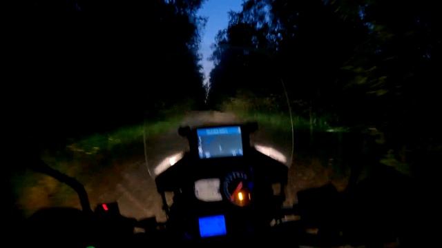 Ночная покатушка "По дороге с кабанами". смотреть онлайн