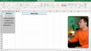 How to create barcodes in Excel [for all versions]