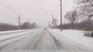 RELAX SNOW ROAD | ЗИМНЯЯ РАССЛАБЛЯЮЩАЯ ПОЕЗДКА #fun #asmr #relax #машина #поездка #дорога #зима