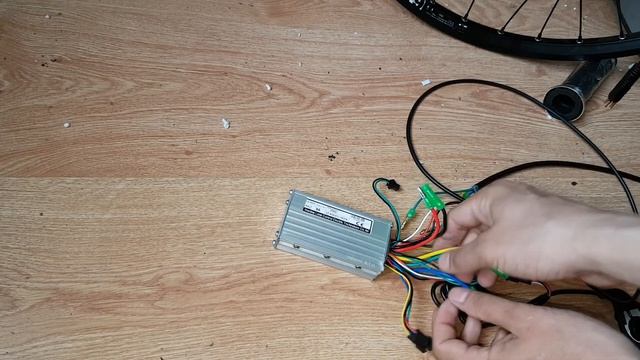 Как мотор колесо подключить из Китая Обзор смотреть онлайн