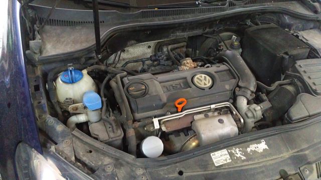 Стук после холодного запуска 1.4 TSI смотреть онлайн