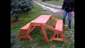 Скамейка трансформер