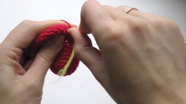 Вяжем объемное сердце Валентинку крючком. Crochet. Volumetric heart Valentine