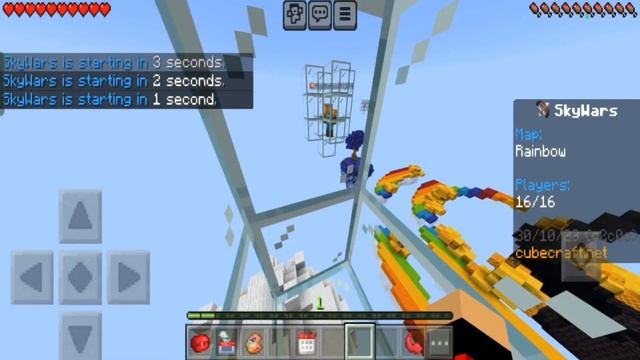 Skywars на сервере Cubecraft! Я снова проигрываю? Почему все такие жёсткие? смотреть онлайн