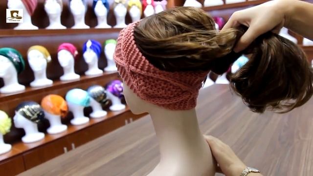 Новые однотонные теплые вязаные эластичные повязки на голову, ручная работа, крючком аксессуары смотреть онлайн