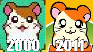 Эволюция серии игр Hamtaro [2000-2011]