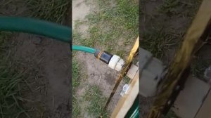 Катушка для поливочного шланга своими руками