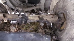 А-образный рычаг оторвало в луже на ниве. Нива 4х4