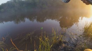 Рыбалка на удочку-донку.