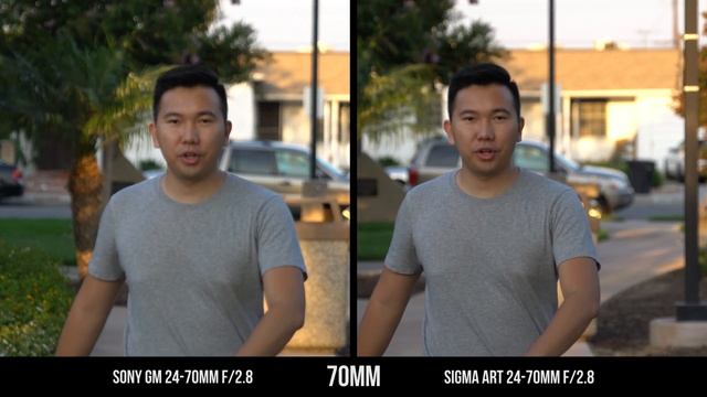 Sigma Art 24-70mm F/2.8 Vs Sony GM 24-70mm Video AF Test - Sony A6500