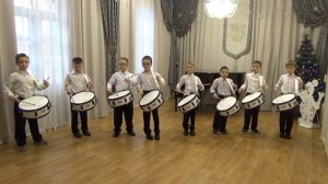 Ансамбль барабанщиков ДШИ г. Верхняя Тура. Р. Шуман "Солдатский марш". Руководитель Шуколюков К. М.