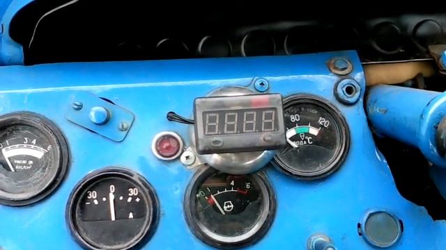 Т 40 - МТЗ 80 электронный тахометр ,вольтметр смотреть онлайн