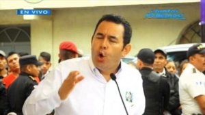 Presidente Jimmy Morales asegura que es un "hombre caballeroso"