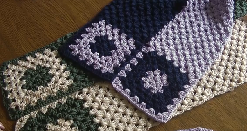 Кардиган с квадратами смотреть онлайн