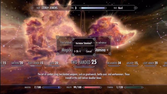 Skyrim How to Go From Level 1 to 10 in 5 minutes смотреть онлайн