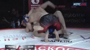 Победа в первом раунде. ММА. Александр "Ленинский гангстер" МАТРОСОВ VS Даниял ДЖАБРАИЛОВ