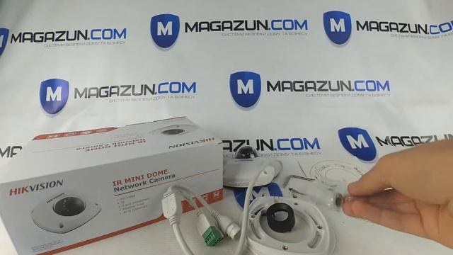 Распаковка IP видеокамеры HikVision DS-2CD2542FWD-IWS 2.8 мм