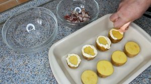 Картошка с салом в духовке, запеченная картошка с салом