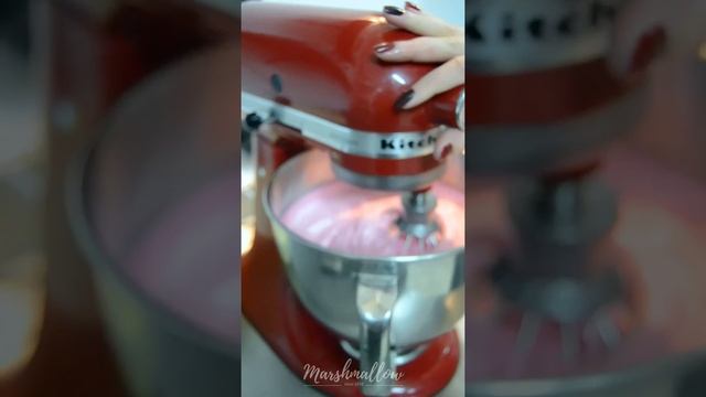 Взбивание зефира в Kitchenaid