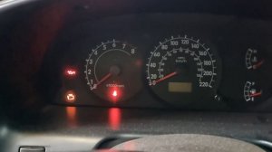 Kia Spectra,давление масла в полнакала.