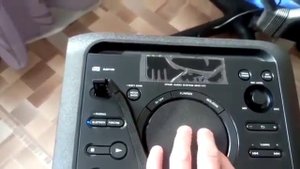 SONY MHC-V11 Первое включение