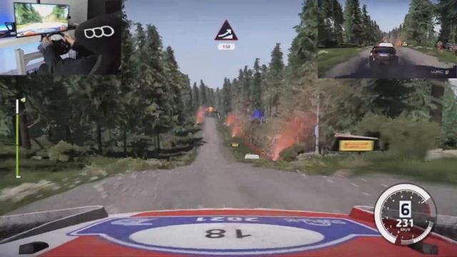 WRC 10 Gameplay - Finland Shakedown (Top 2) - World Rally Championship смотреть онлайн
