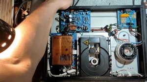 Сambridge audio cd 640 обзор начинки, замена пассика.