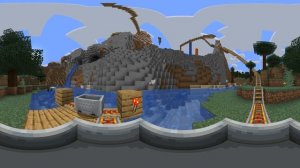 Американские горки #10 - Minecraft 360° VR - (4K) 60FPS