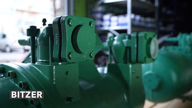Сравнение оригинального винтового компрессора CSH8573 Bitzer и аналога RFJ