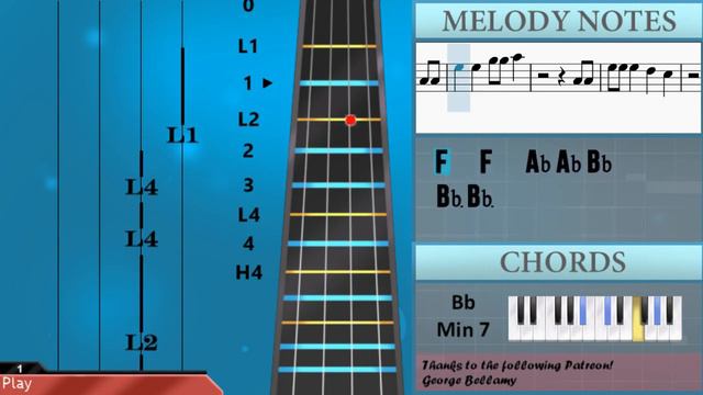 How to play Bungalow by Annett Louisan on Viola (Tutorial) смотреть онлайн