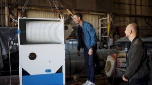 Сепаратор дроби - тестовый запуск