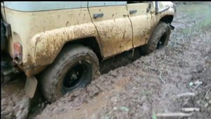 УАЗ на вояках. Нашли новый маршрут по бывшему зимнику