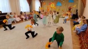 Танец "Осень пришла" детский сад
