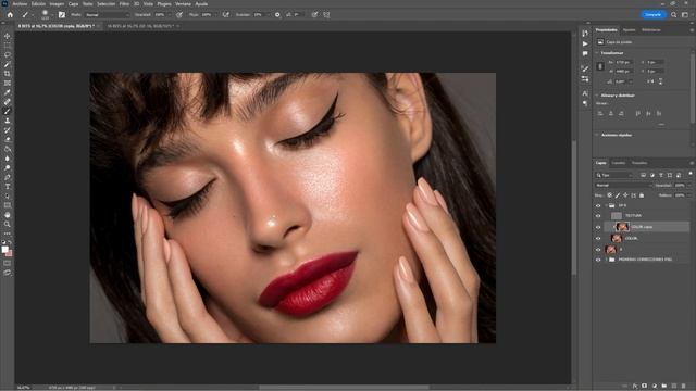 La mejor manera de realizar SEPARACIÓN DE FRECUENCIAS en Photoshop смотреть онлайн