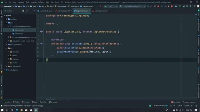 Login & Register Android App Using Firebase | Android Studio Authentication | Best LoginUI  Part 2/