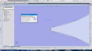 Solidworks Вырез по сечениям с направляющим 3Д эскизом